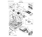 Electrolux ELFE4222AW drying system diagram