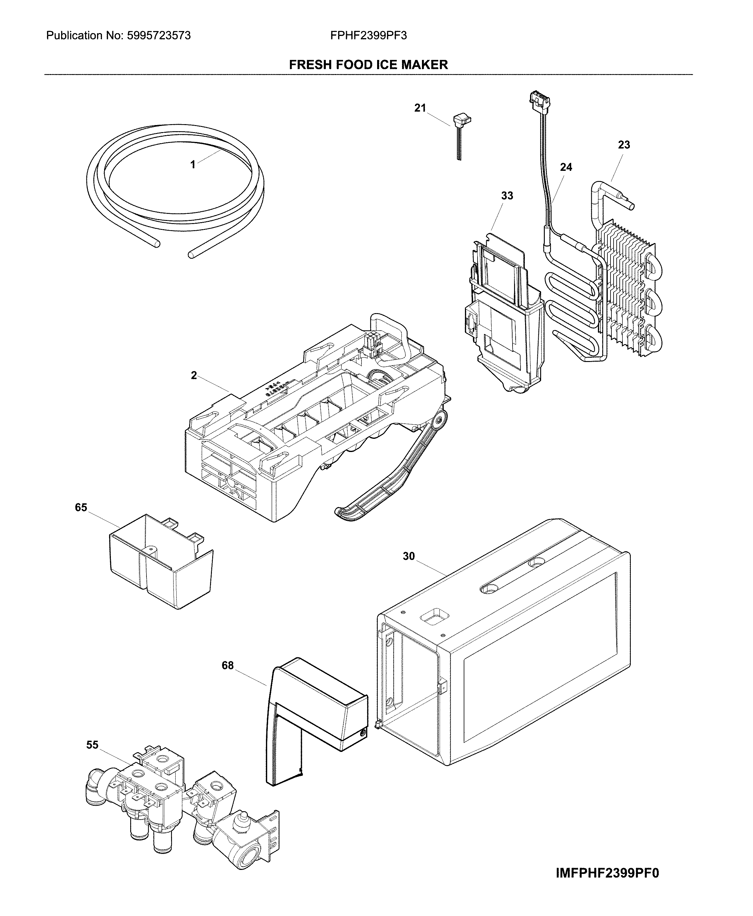 FRESH FOOD ICEMAKER