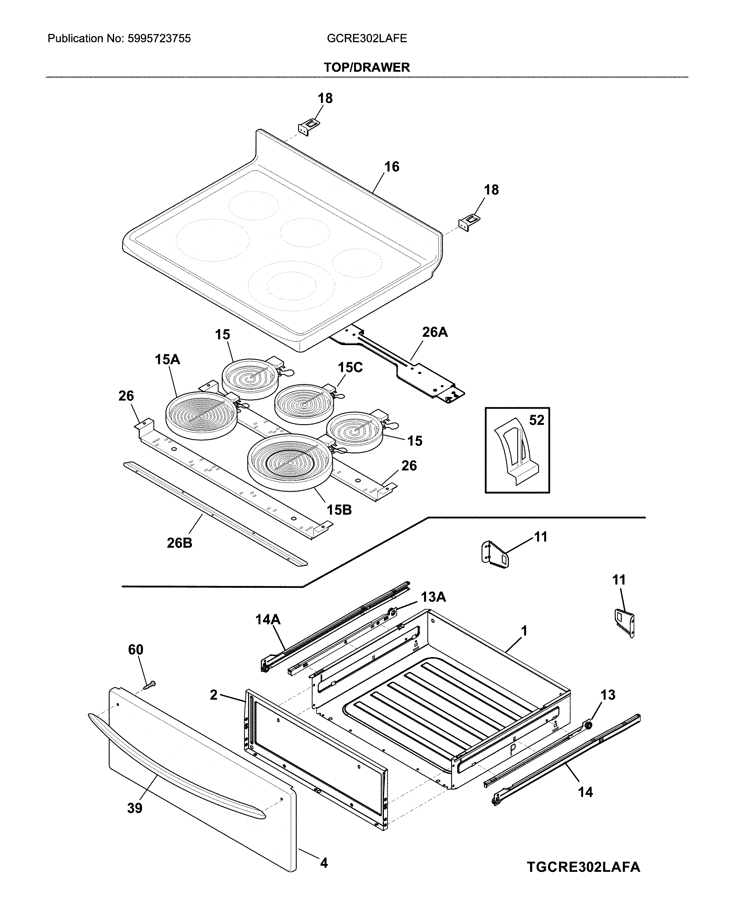 Top/drawer