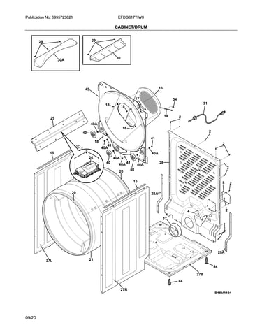Cabinet/drum
