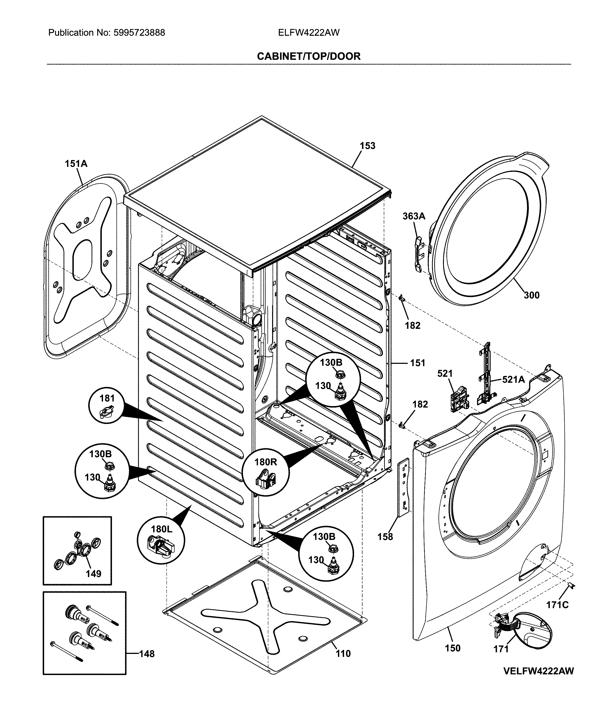 Cabinet/top/door