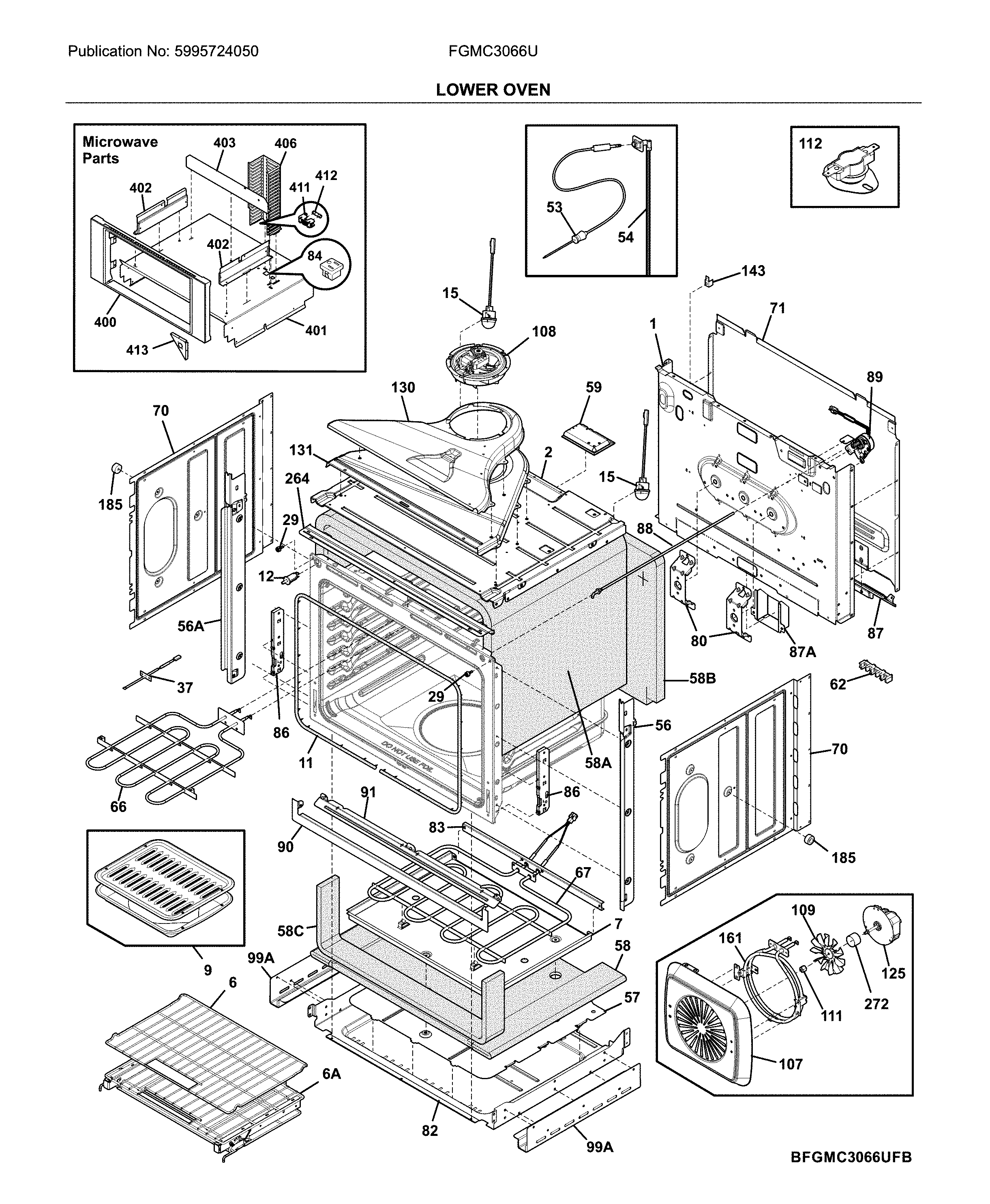 Lower oven