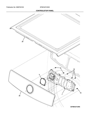 Controls/top panel