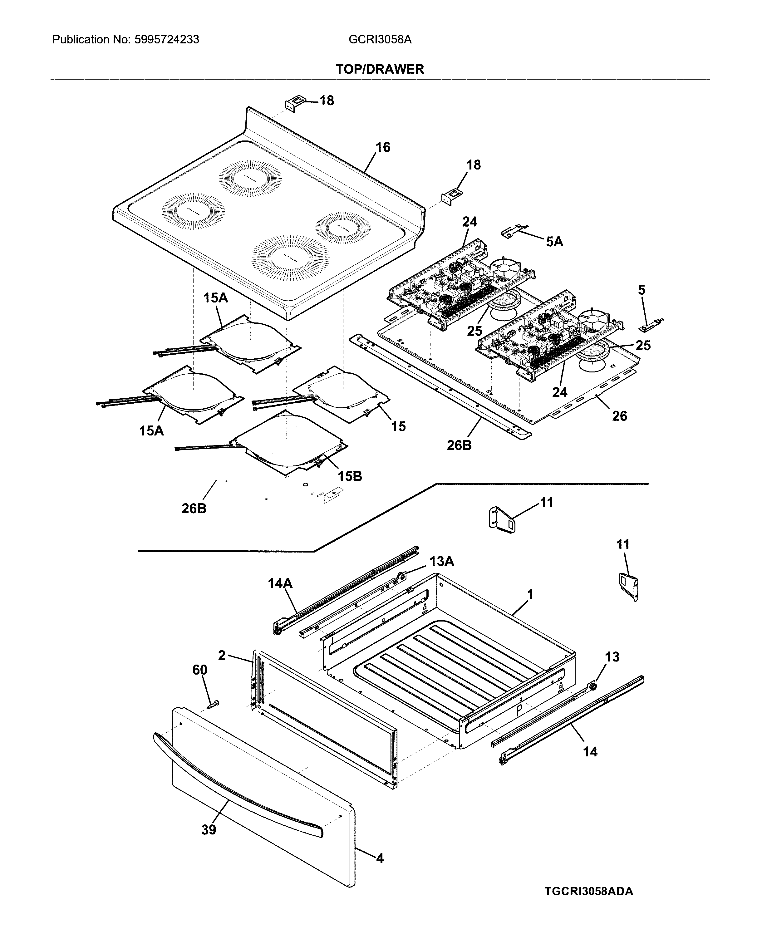 Top/drawer