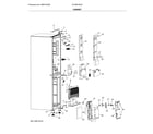 Electrolux EI12BF25US cabinet diagram