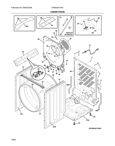 Cabinet/drum
