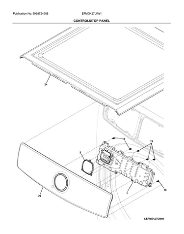 Controls/top panel