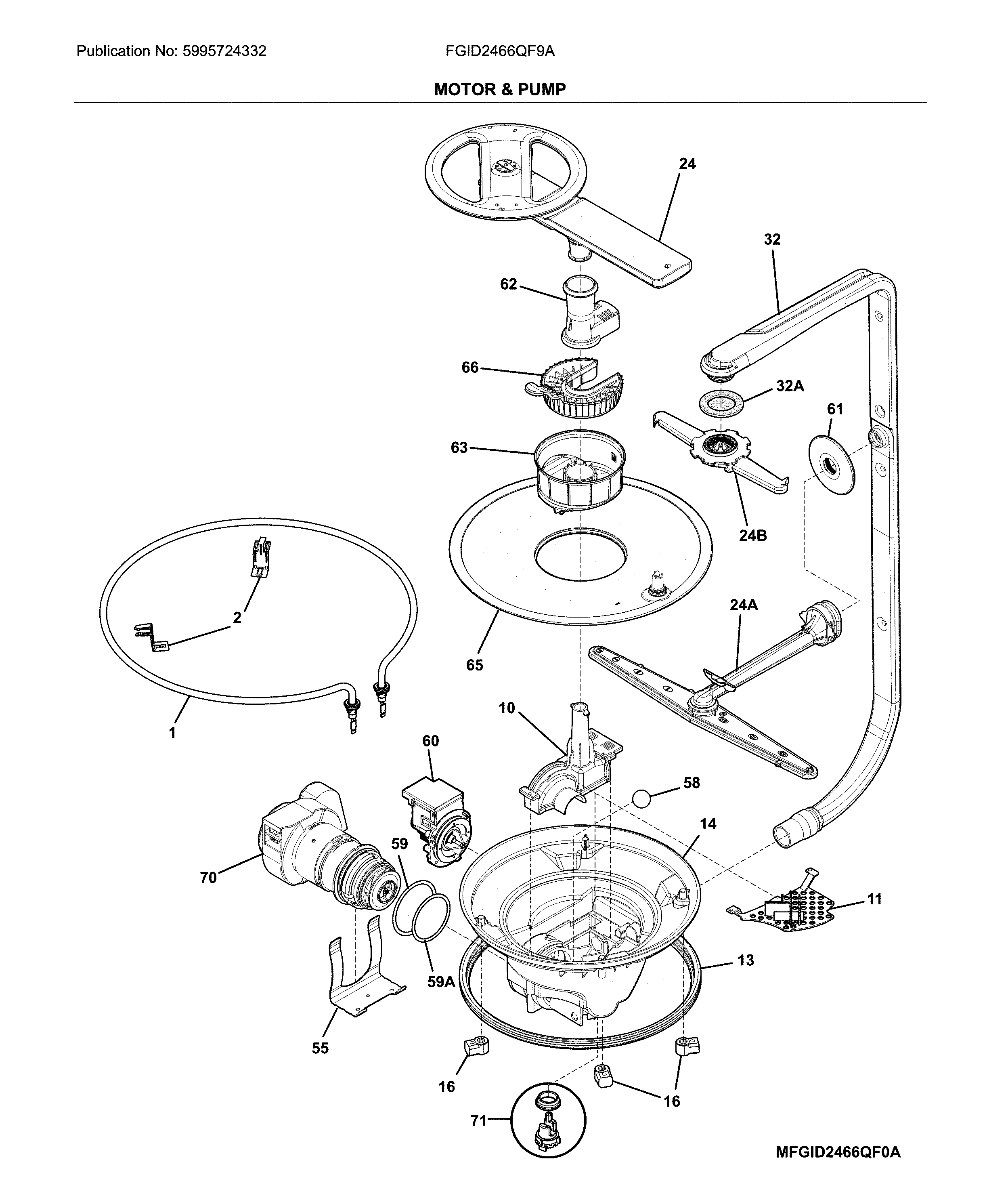Motor & pump