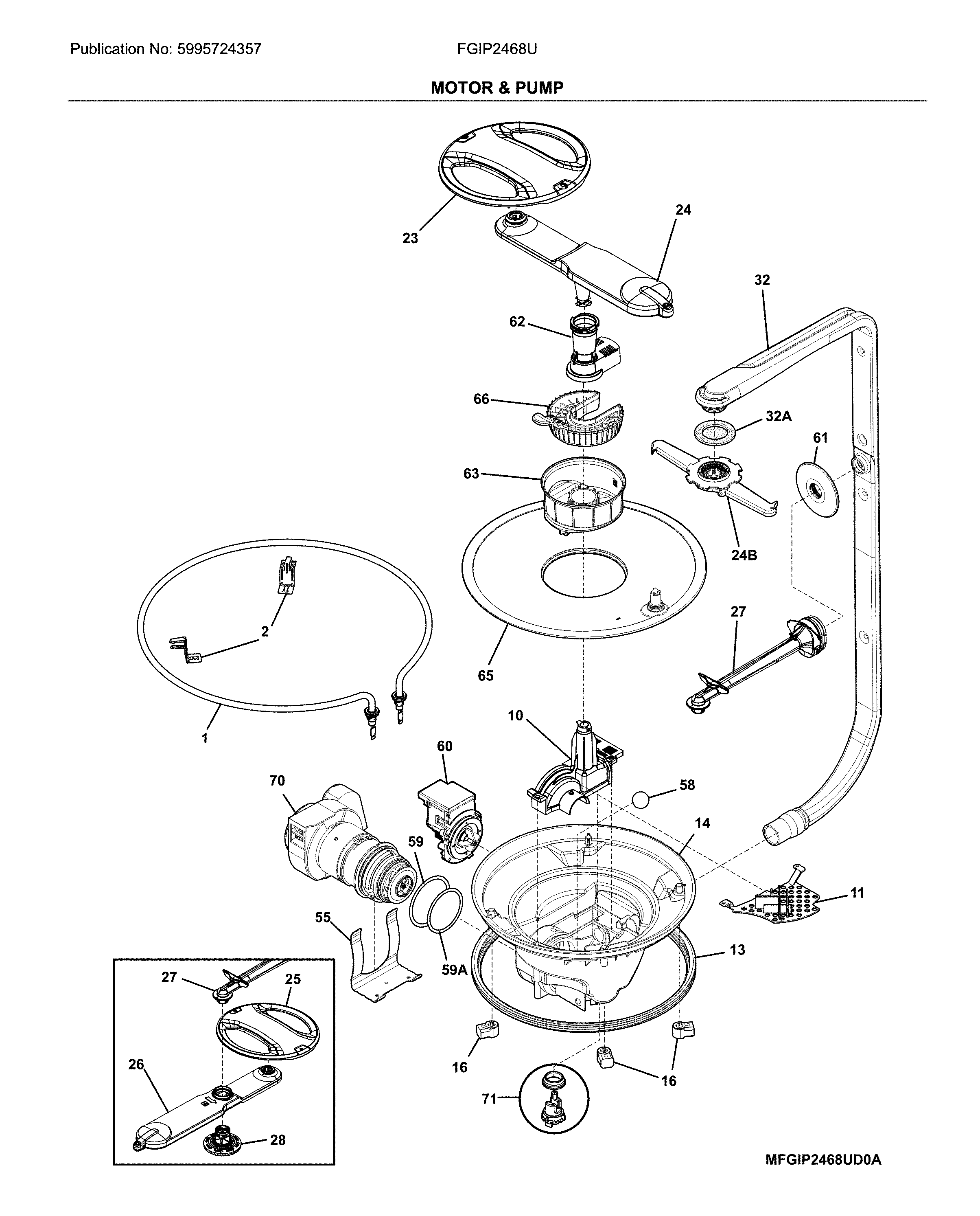 Motor & pump