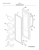 Refrigerator door