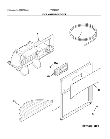 Ice & water dispenser