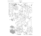 Frigidaire FPGF3077QFL body diagram