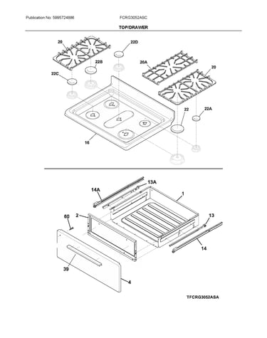 Top/drawer