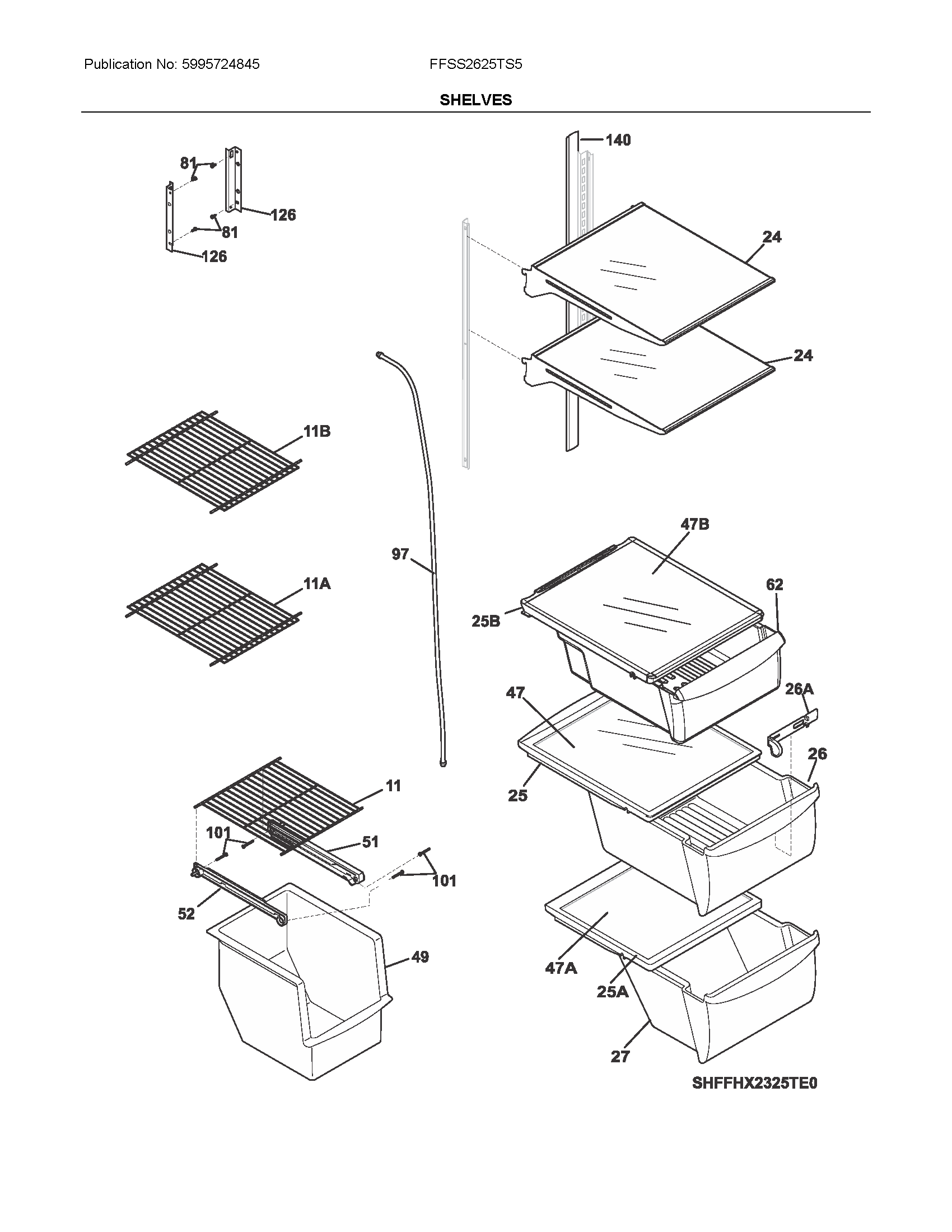 Shelves