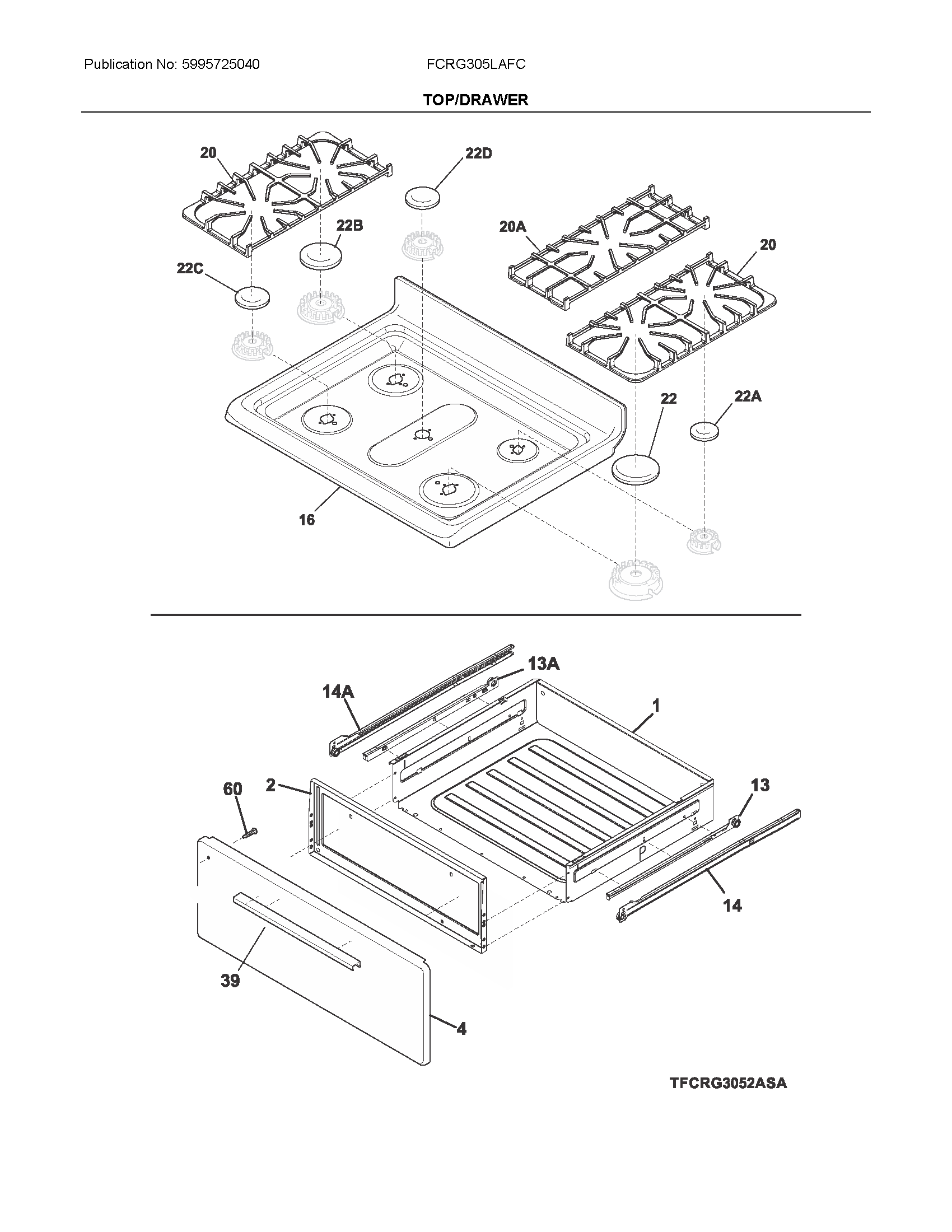 Top/drawer