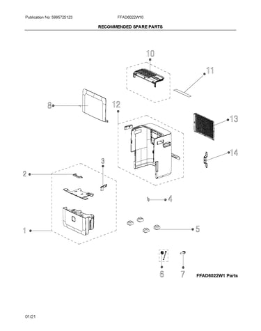 Recommended spare parts