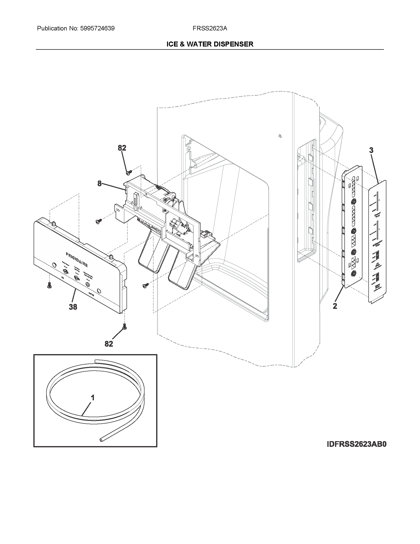 Ice & water dispenser