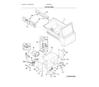 Frigidaire FRSS2323AS0 ice container diagram