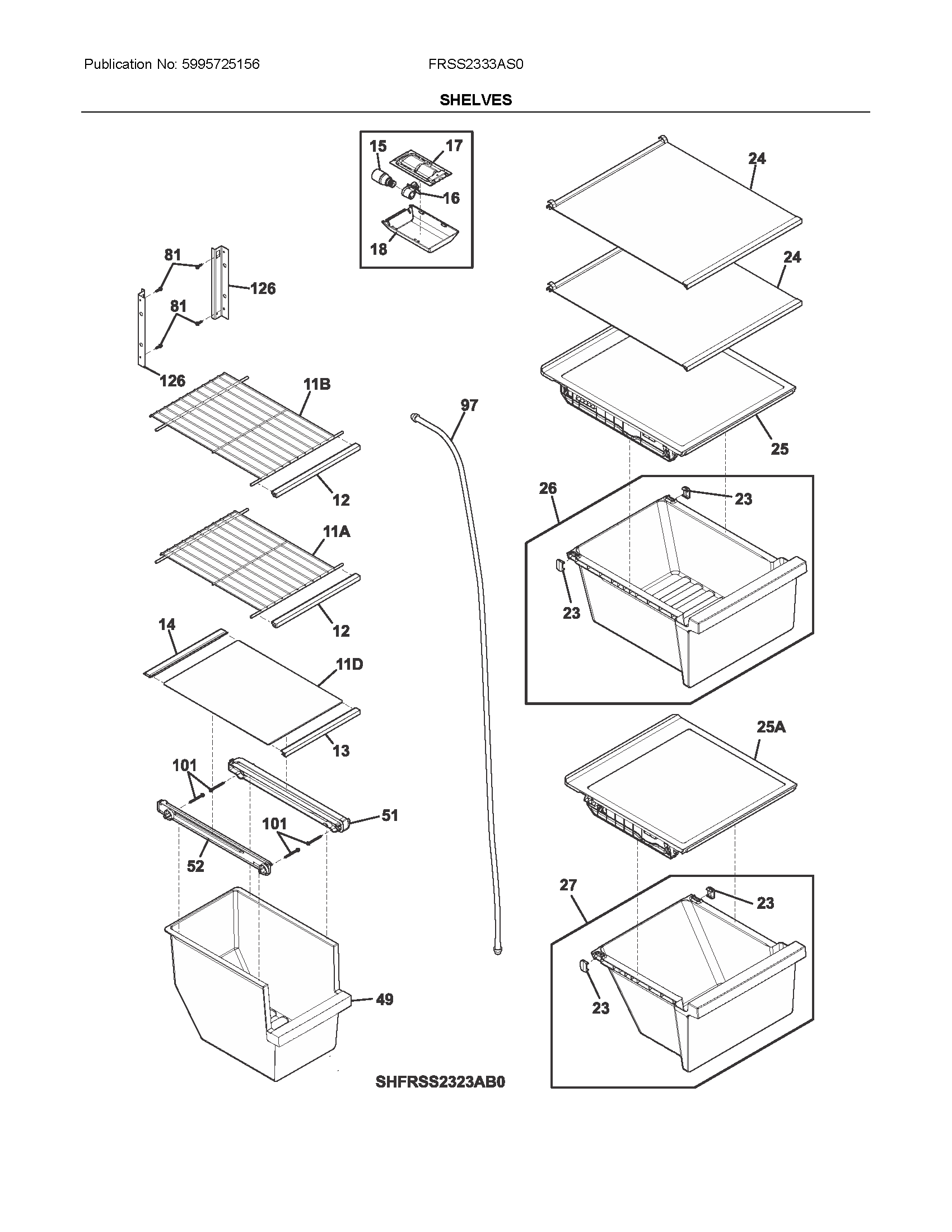 Shelves