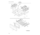 Frigidaire FCRG3052ABC top/drawer diagram