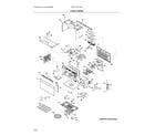 Electrolux EMOW1911ASA oven,cabinet diagram