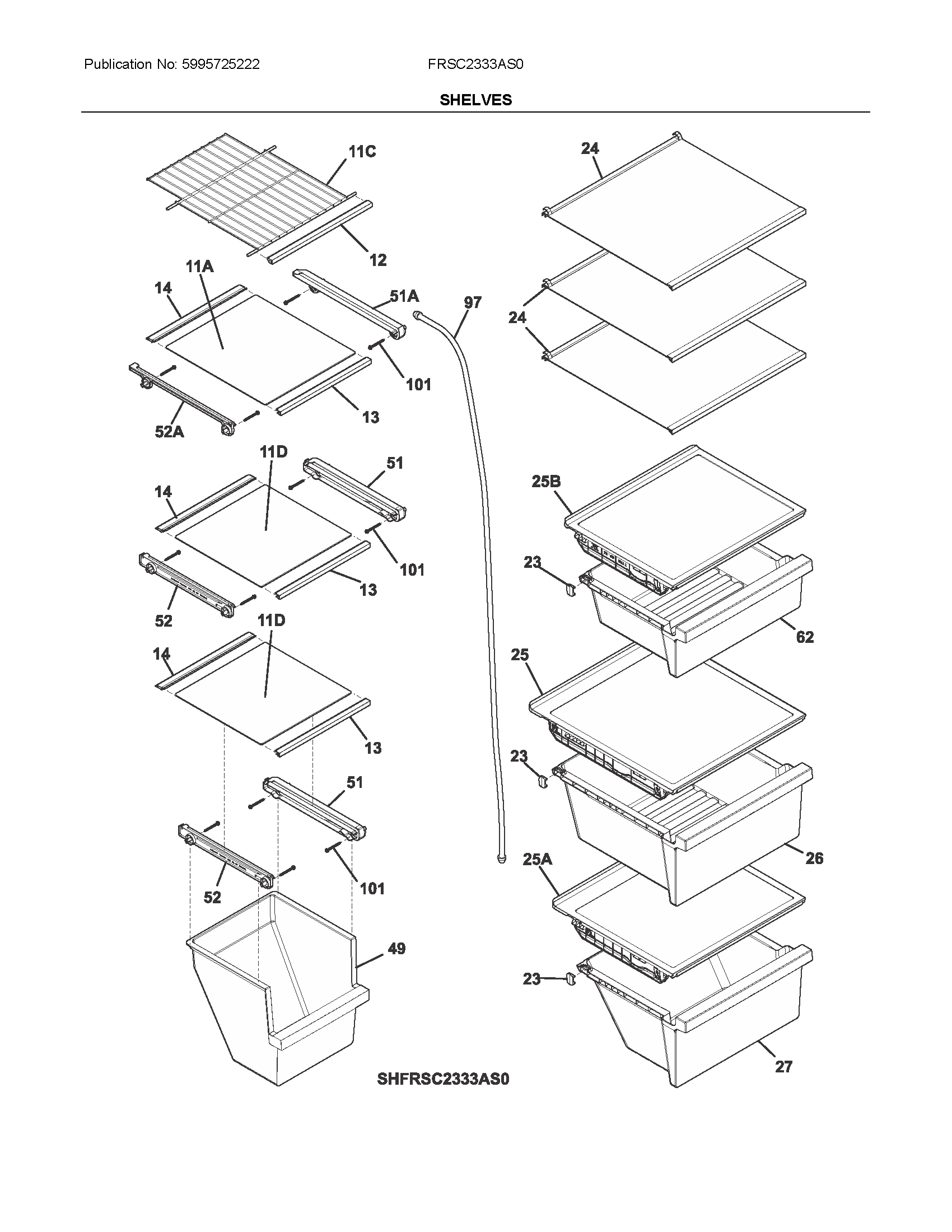 Shelves