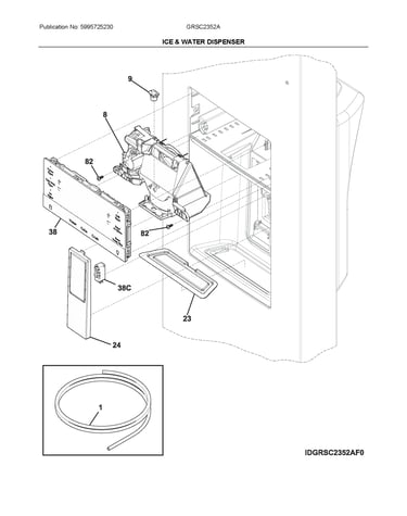 Ice & water dispenser
