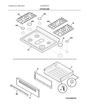 Top/drawer
