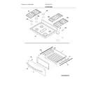 Frigidaire GCRG302LAFC top/drawer diagram