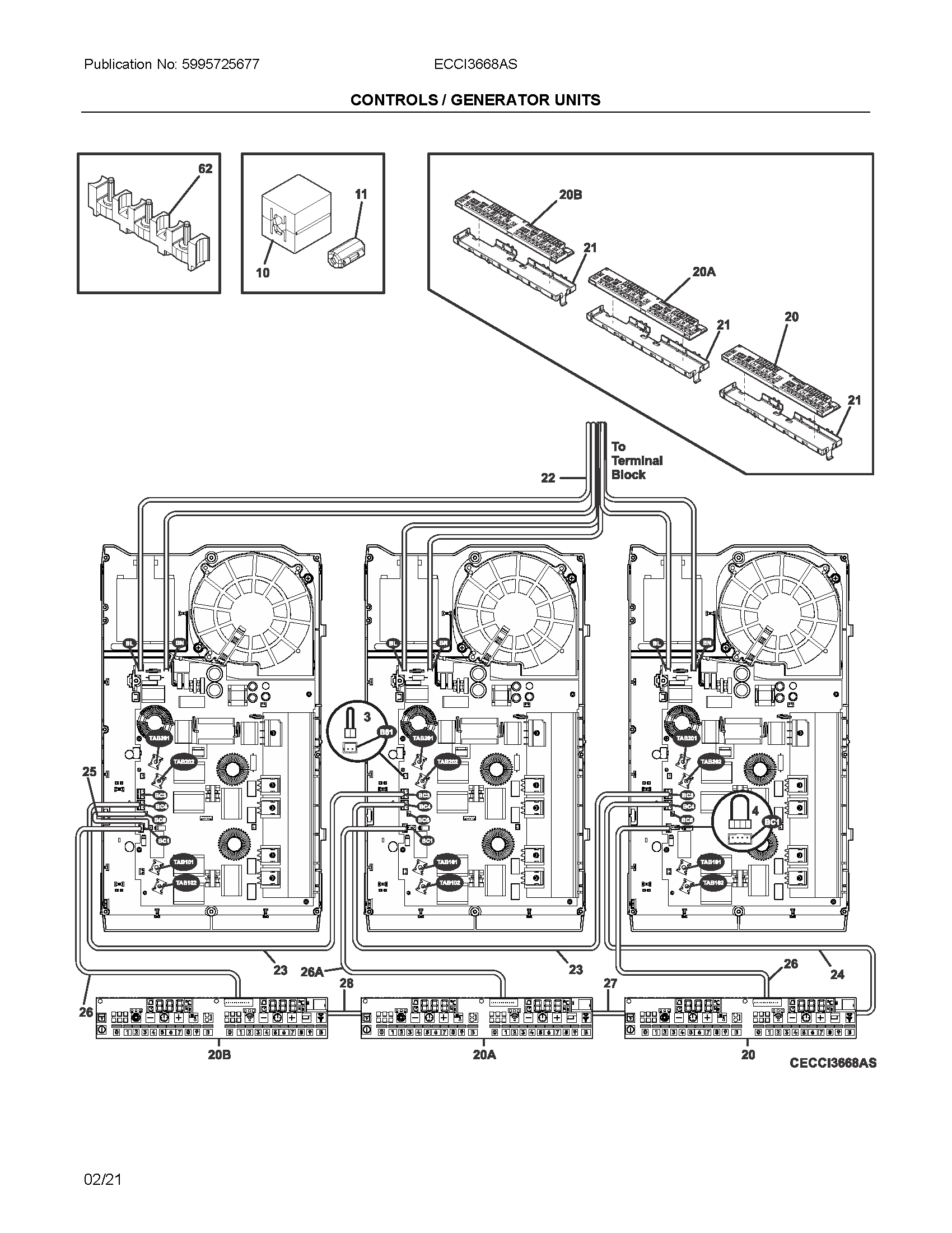 CONTROL/GENERATOR UNITS