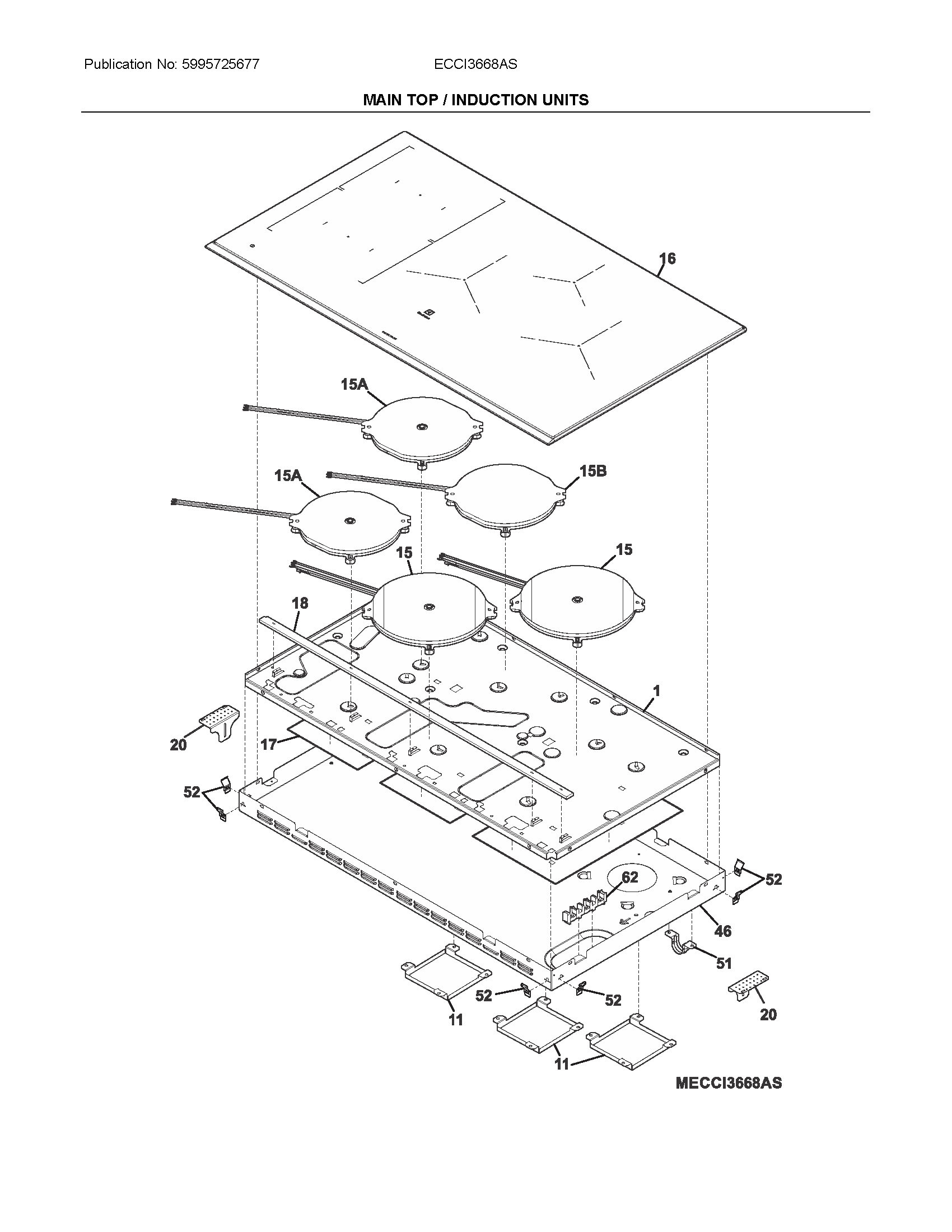 MAIN TOP/INDUCTION UNITS