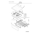 Ikea 80462054A top/drawer diagram