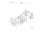 Ikea 20462033A door diagram