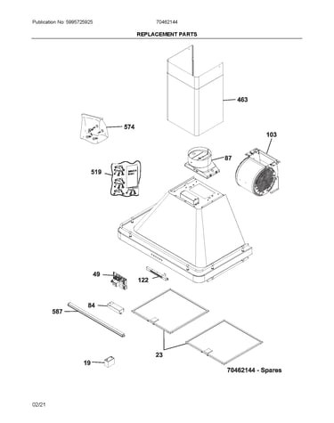 Replacement parts