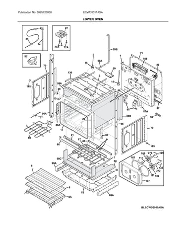 Lower oven