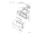 Electrolux ECFI3068ASA door/cooling-venting diagram