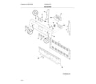 Frigidaire FCRE305LAFE backguard diagram