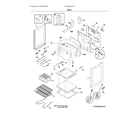 Frigidaire FCRE305LAFE body diagram