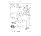 Frigidaire FCRE305CASE body diagram