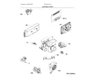 Frigidaire FDSH4501AS1A electrical parts diagram