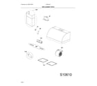 Ikea 50462140 recommended spare parts diagram