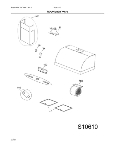 Recommended spare parts