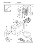 Fresh food ice maker