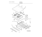 Frigidaire FFEF3054TSP top/drawer diagram