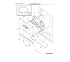 Ikea 90462157B controls & ice dispenser diagram