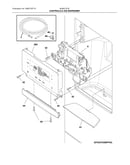 Controls & ice dispenser