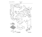 Frigidaire CFEF3054UWJ body diagram