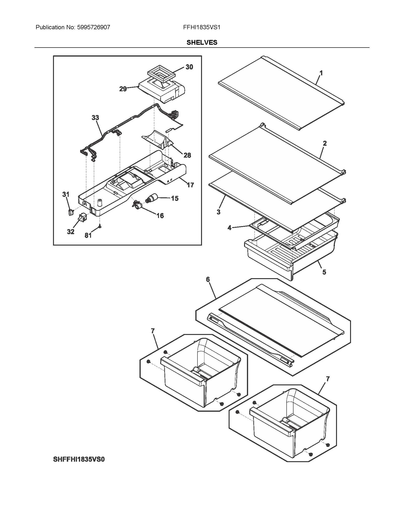 SHELVES