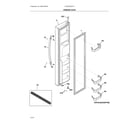 Frigidaire FGSS2335TFA freezer door diagram