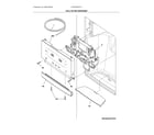 Frigidaire FGSS2335TFA dispenser diagram